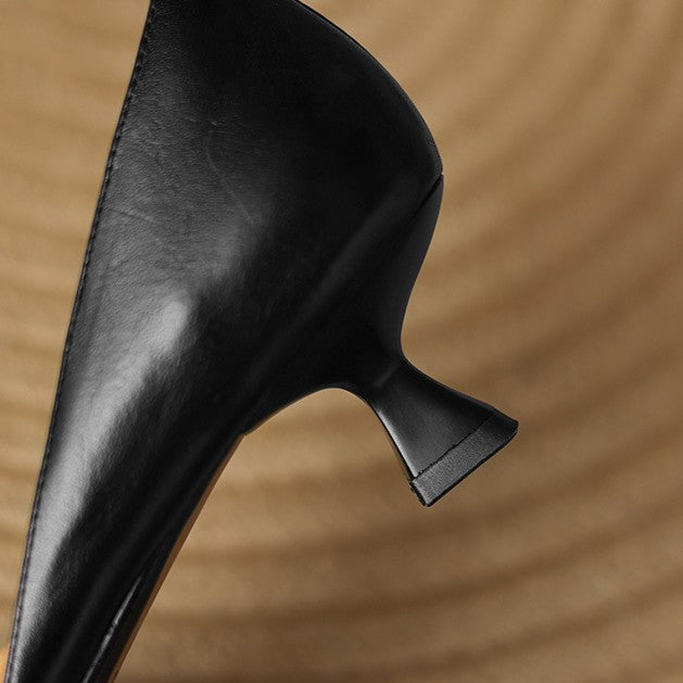 Ceyra | Kitten Heels de Cuero