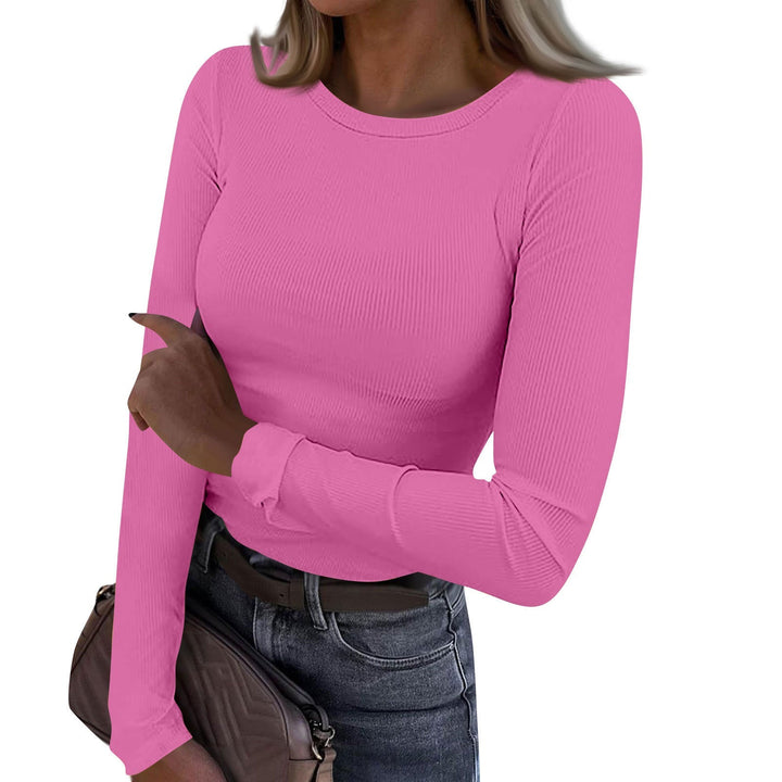 Resley | Top Casual de Verano con Cuello Redondo y Ajuste de Canalé