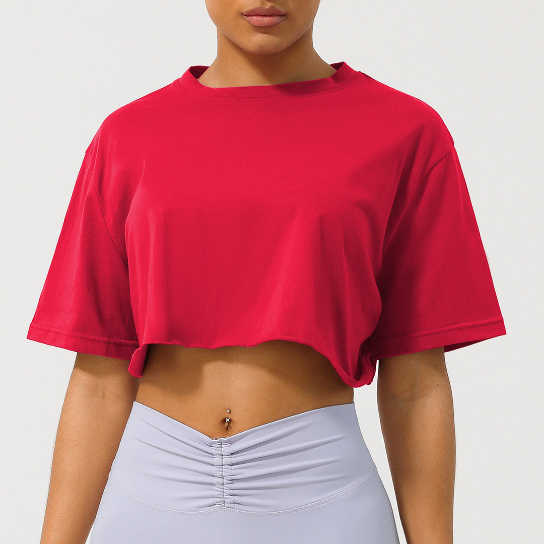 Cassia | Camiseta Cortada de Ajuste Relajado para Mujeres