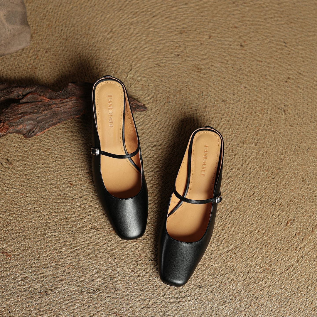 Meyra | Mules de Cuero