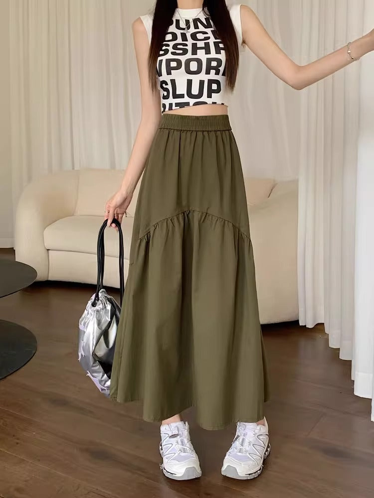 Marjolaine | Falda Larga Casual Moderna