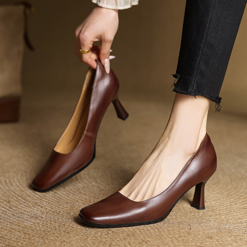 Elviera | Pumps Punta Cuadrada