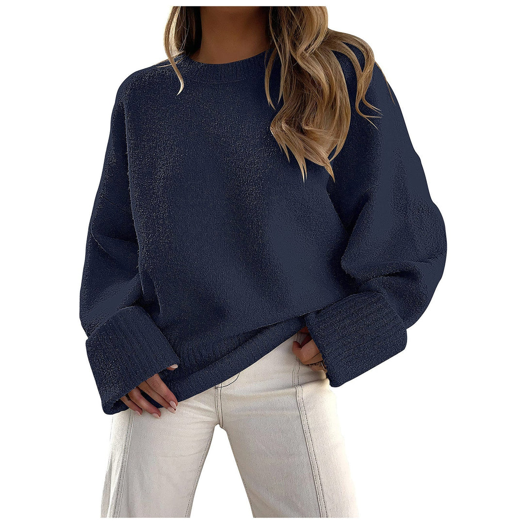 Haley | Suéter de Pullover de Punto Suave y Oversized