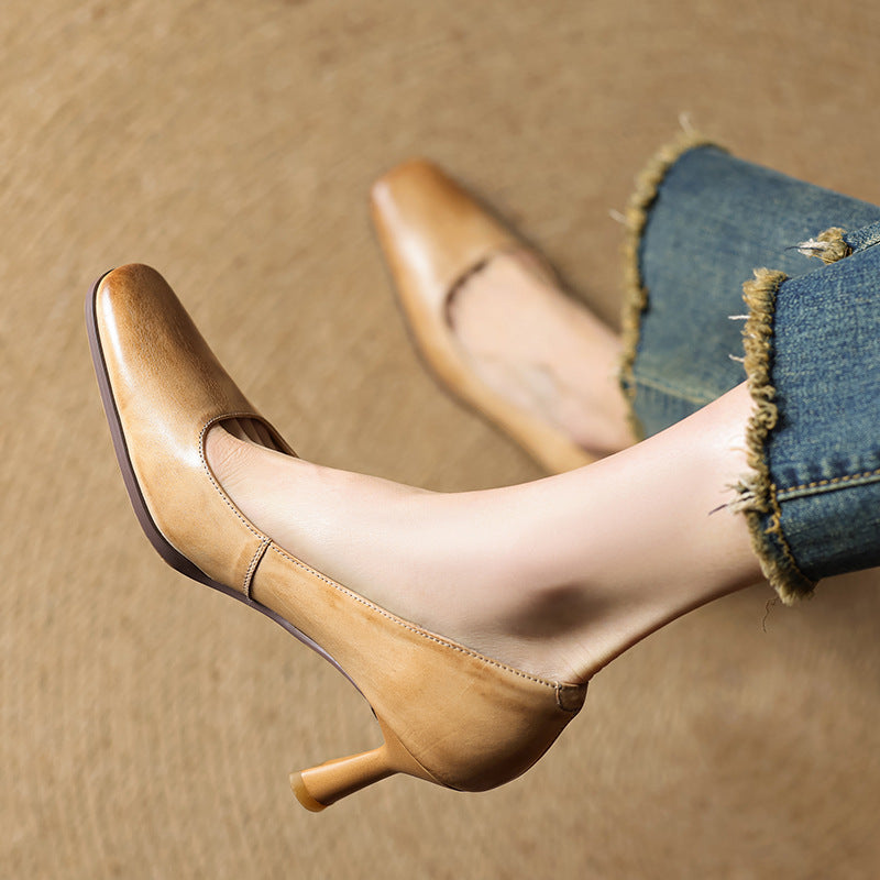 Elviera | Pumps Punta Cuadrada