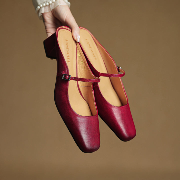Meyra | Mules de Cuero