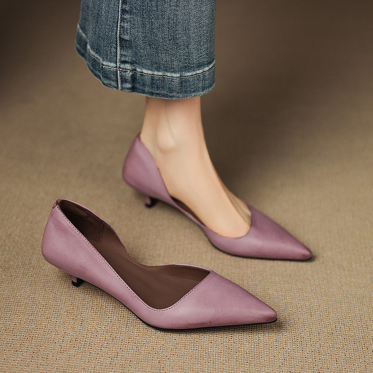 Orlisse | Kitten Heels Punta Fina