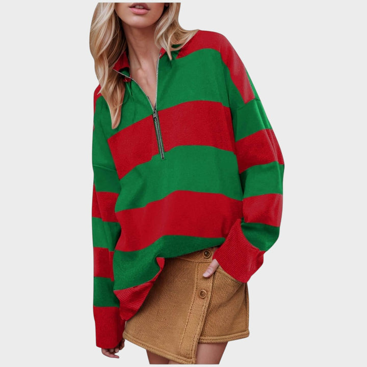 Camilla | Pullover con Medio Cierre