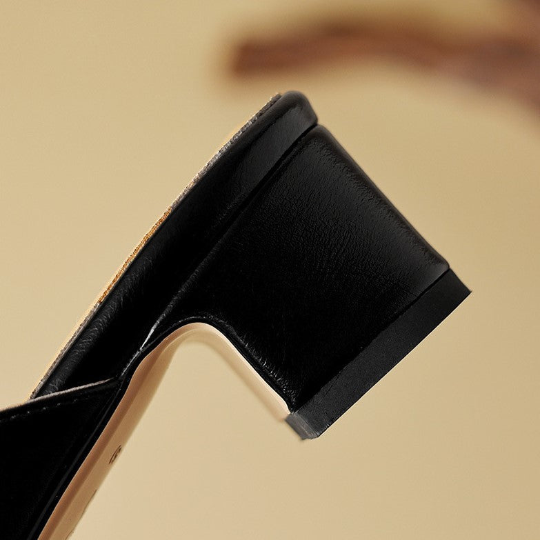 Marloe | Mules Punta Fina de Cuero