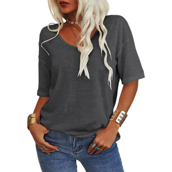 Krisanta | Camiseta Minimalista Ligera y Suelta