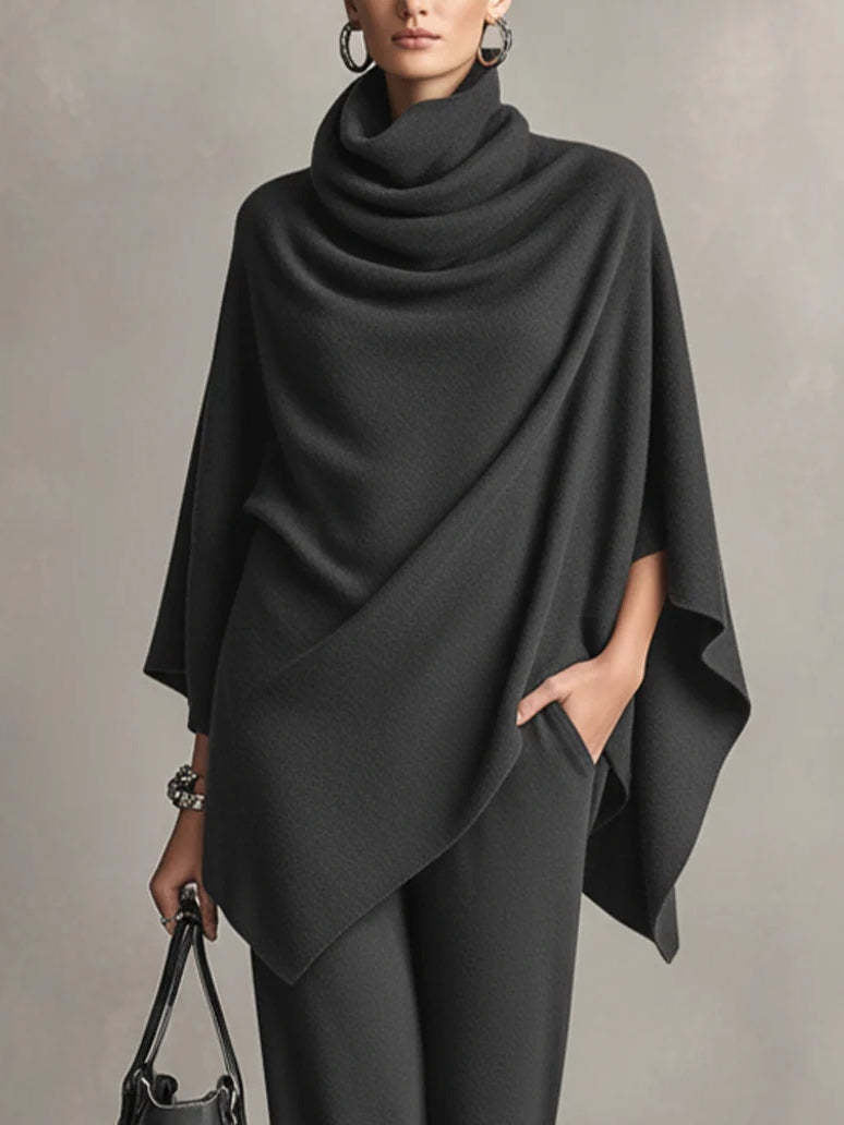 Sarina | Conjunto de Dos Piezas con Caída Elegante – Top Fluido y Pantalones de Pierna Ancha