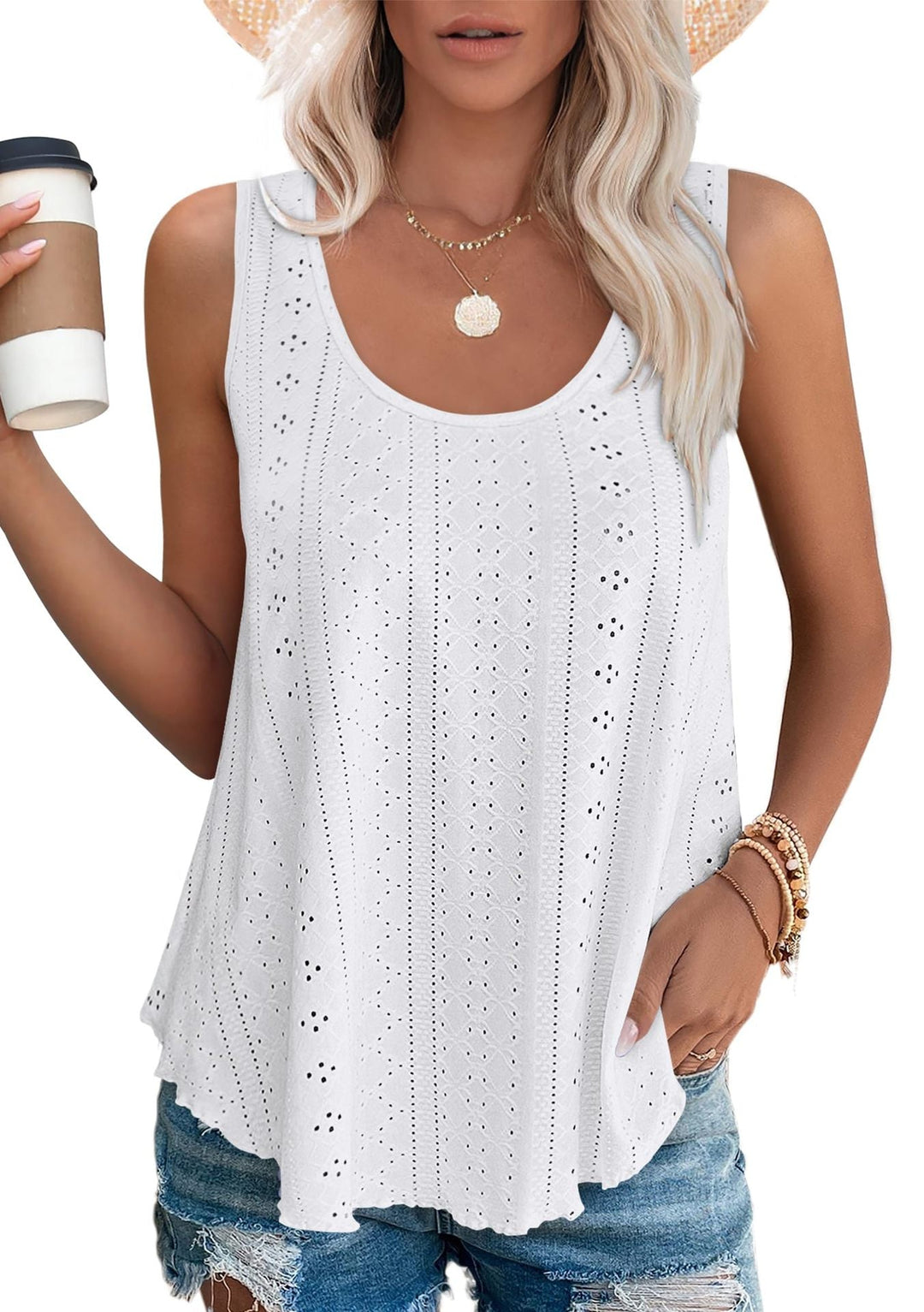 Luzinne | Camiseta sin mangas ligera de verano
