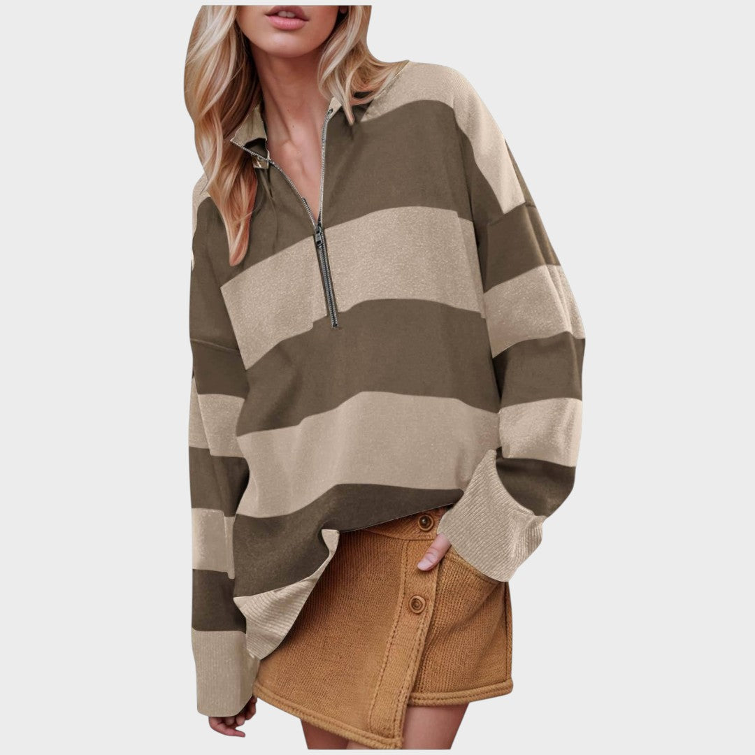 Camilla | Pullover con Medio Cierre