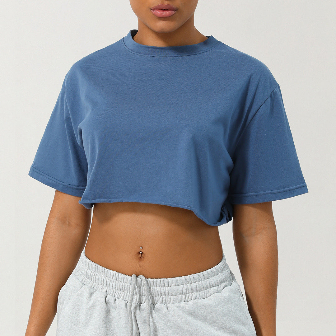 Cassia | Camiseta Cortada de Ajuste Relajado para Mujeres