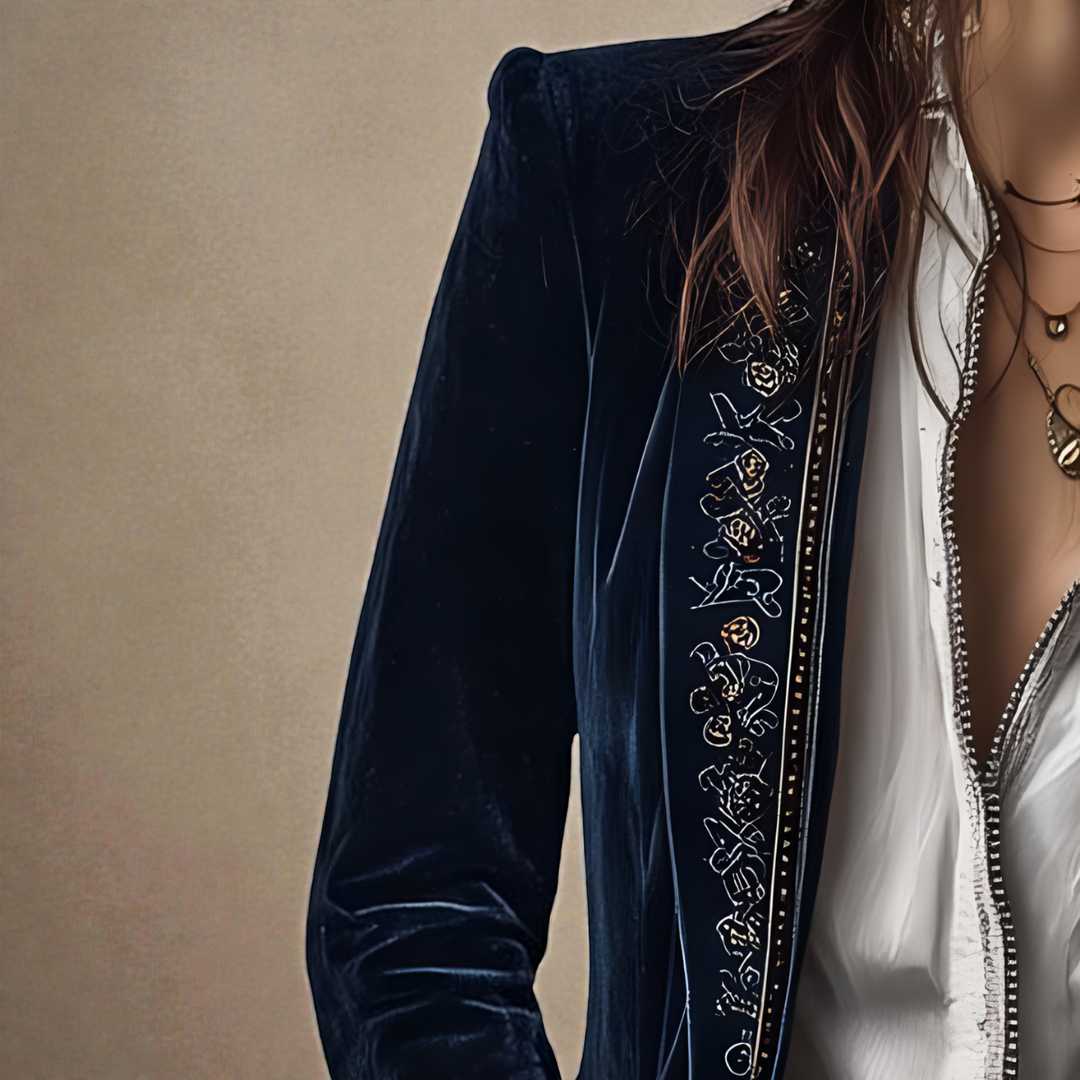 Elise | Blazer de Terciopelo — Edición Final