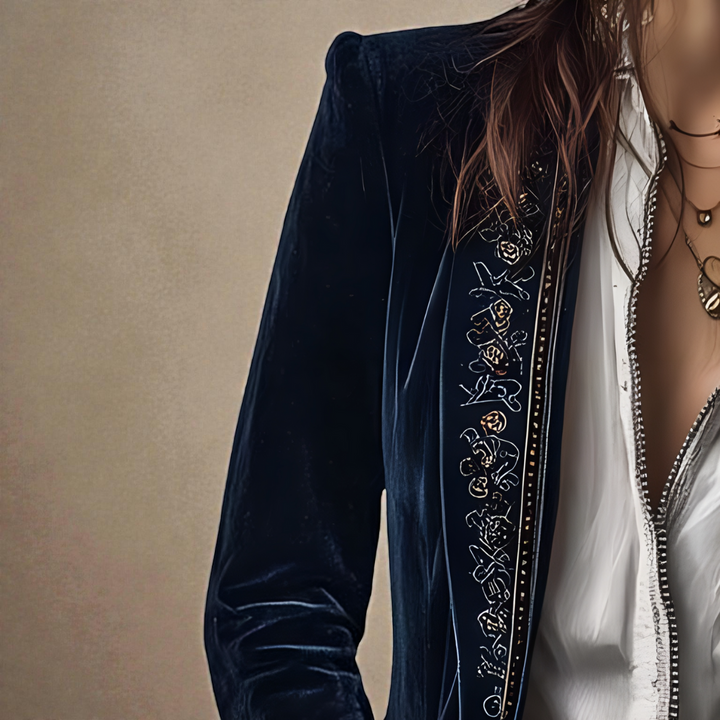 Elise | Blazer de Terciopelo — Edición Final