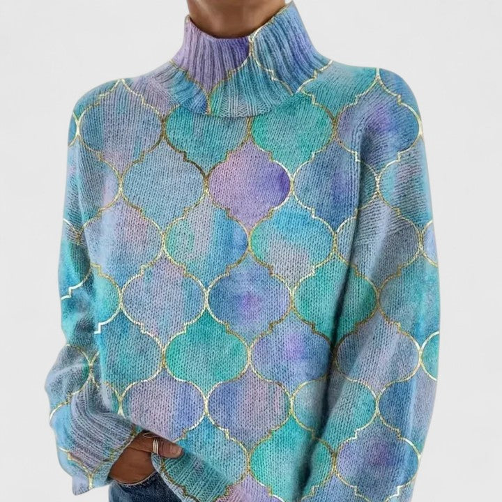 Selah | Suéter de Punto Multicolor