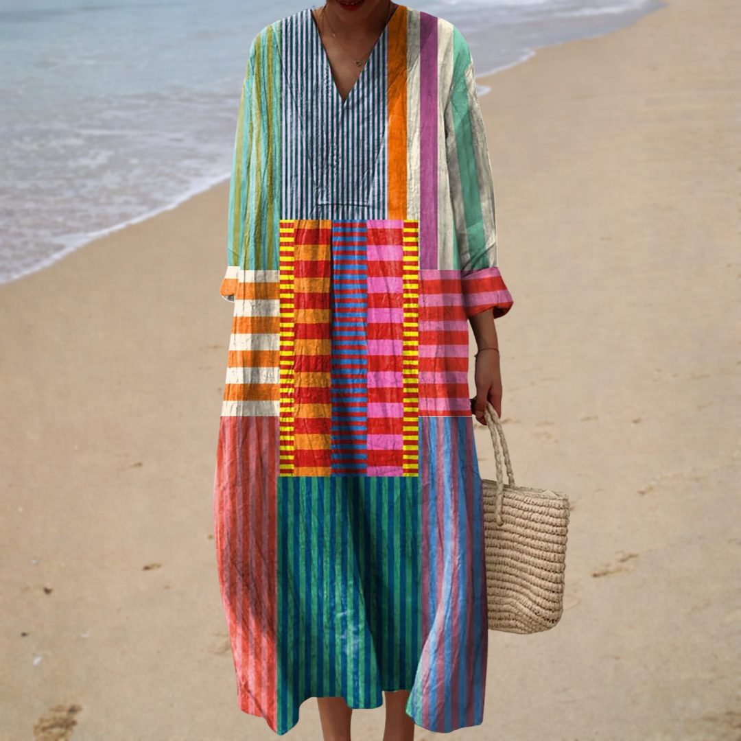 Birte | Vestido de verano con estampado
