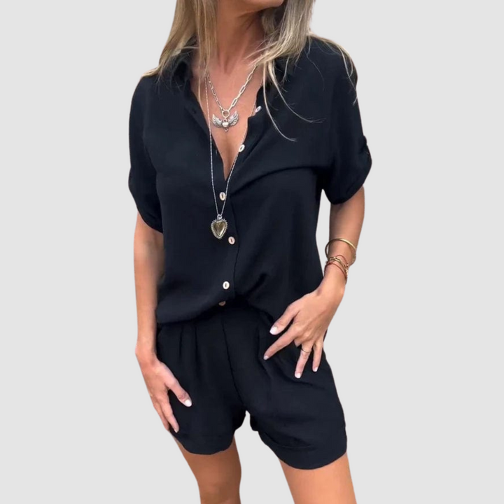 Conjunto de Verano Alba | Top Ligero y Pantalones Relajados