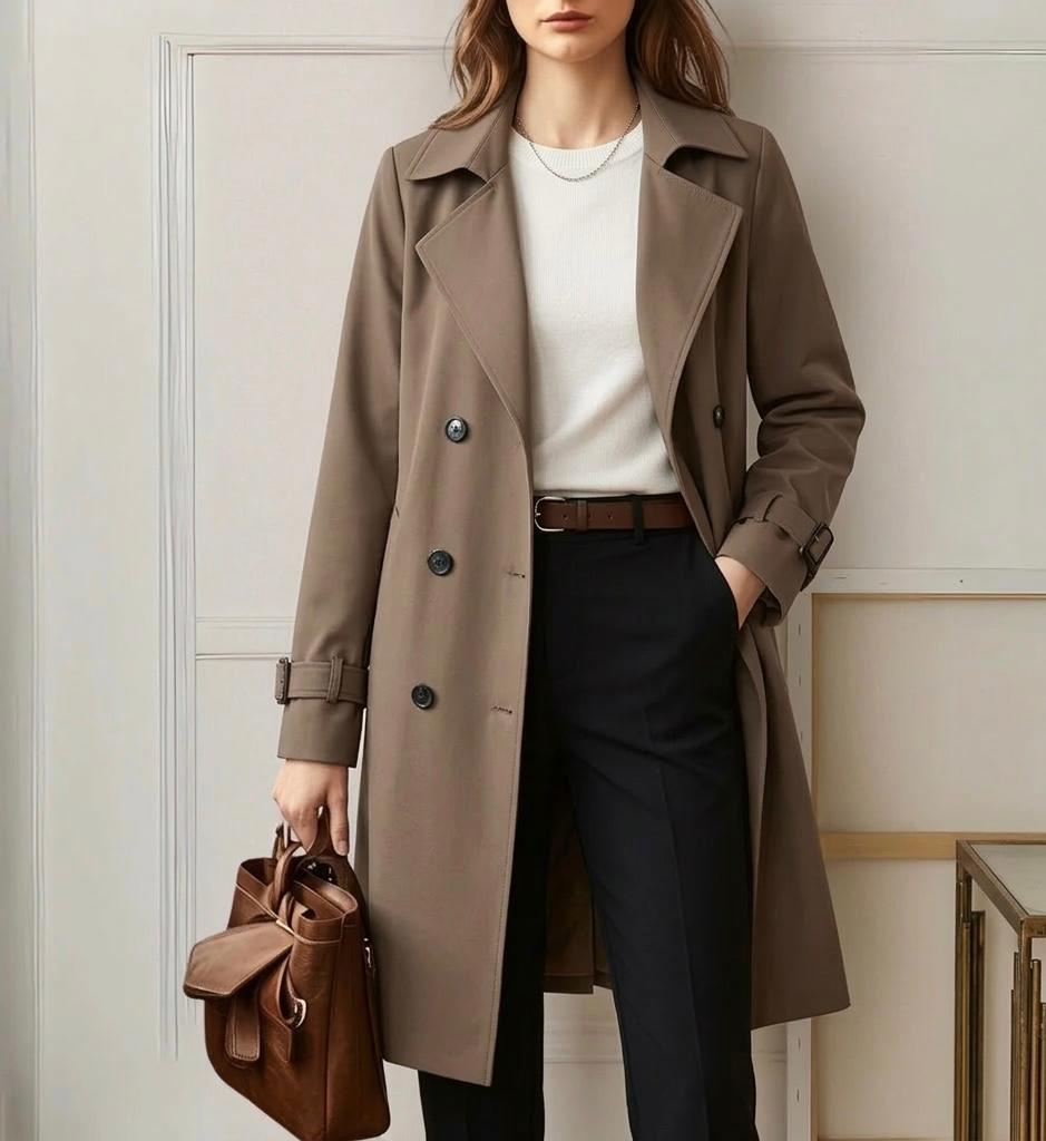 Kate | Abrigo Trench Sofisticado — Edición Final