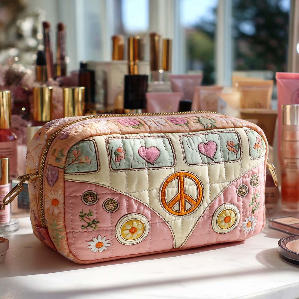 Sabela | Neceser Acolchado Van Pastel