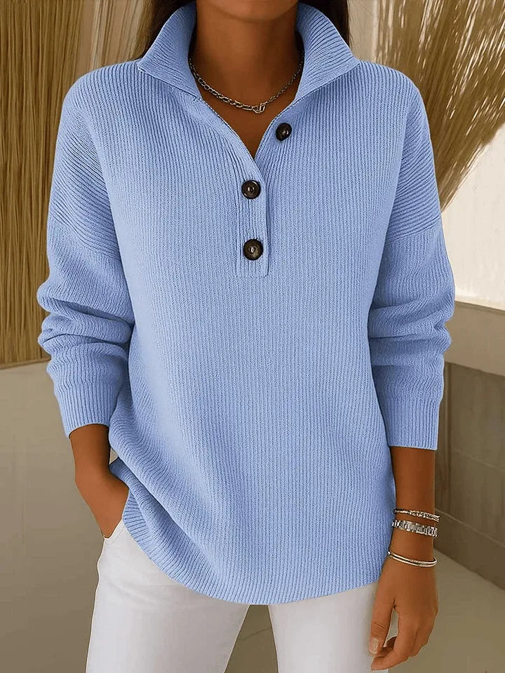 Felice | Suéter Polo Escote en V