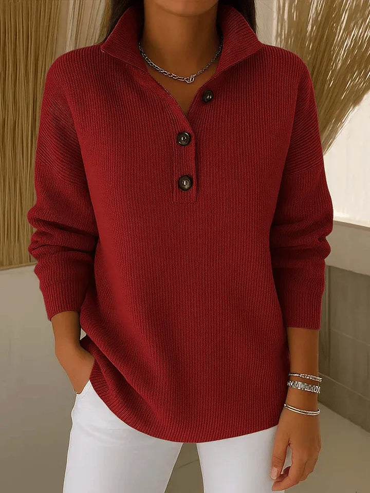 Felice | Suéter Polo Escote en V