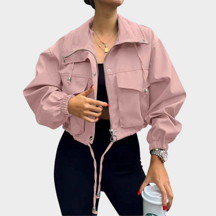 Reyna | Campera Corta con Cierre