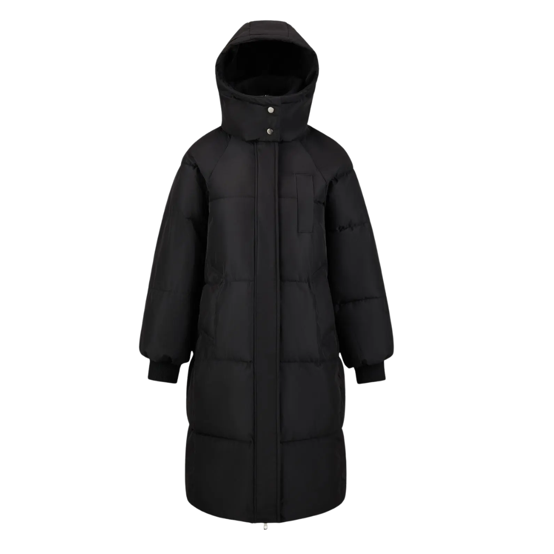 Nordic | Chaqueta Puffer Larga con Capucha Oversized