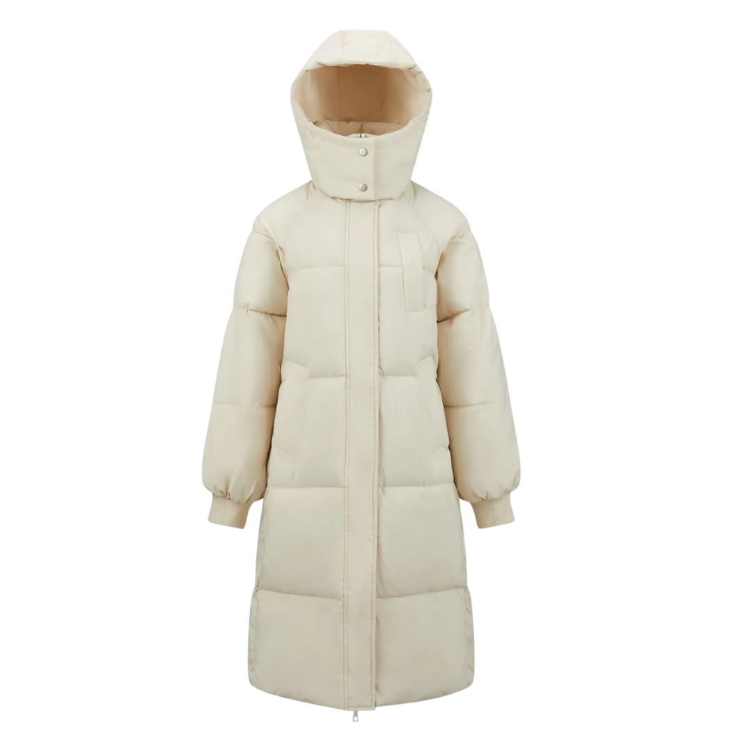 Nordic | Chaqueta Puffer Larga con Capucha Oversized