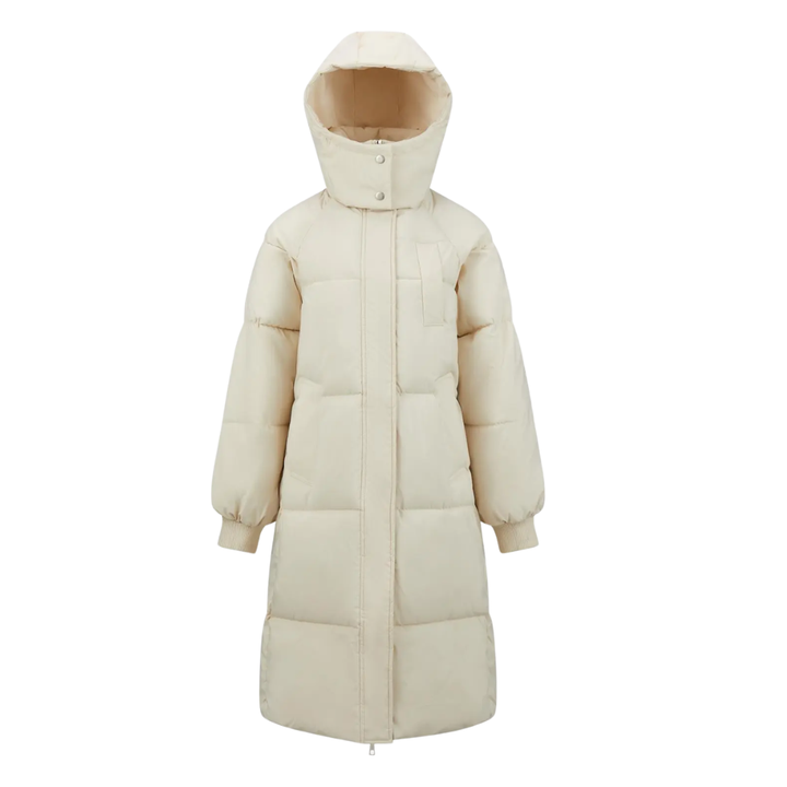 Nordic | Chaqueta Puffer Larga con Capucha Oversized