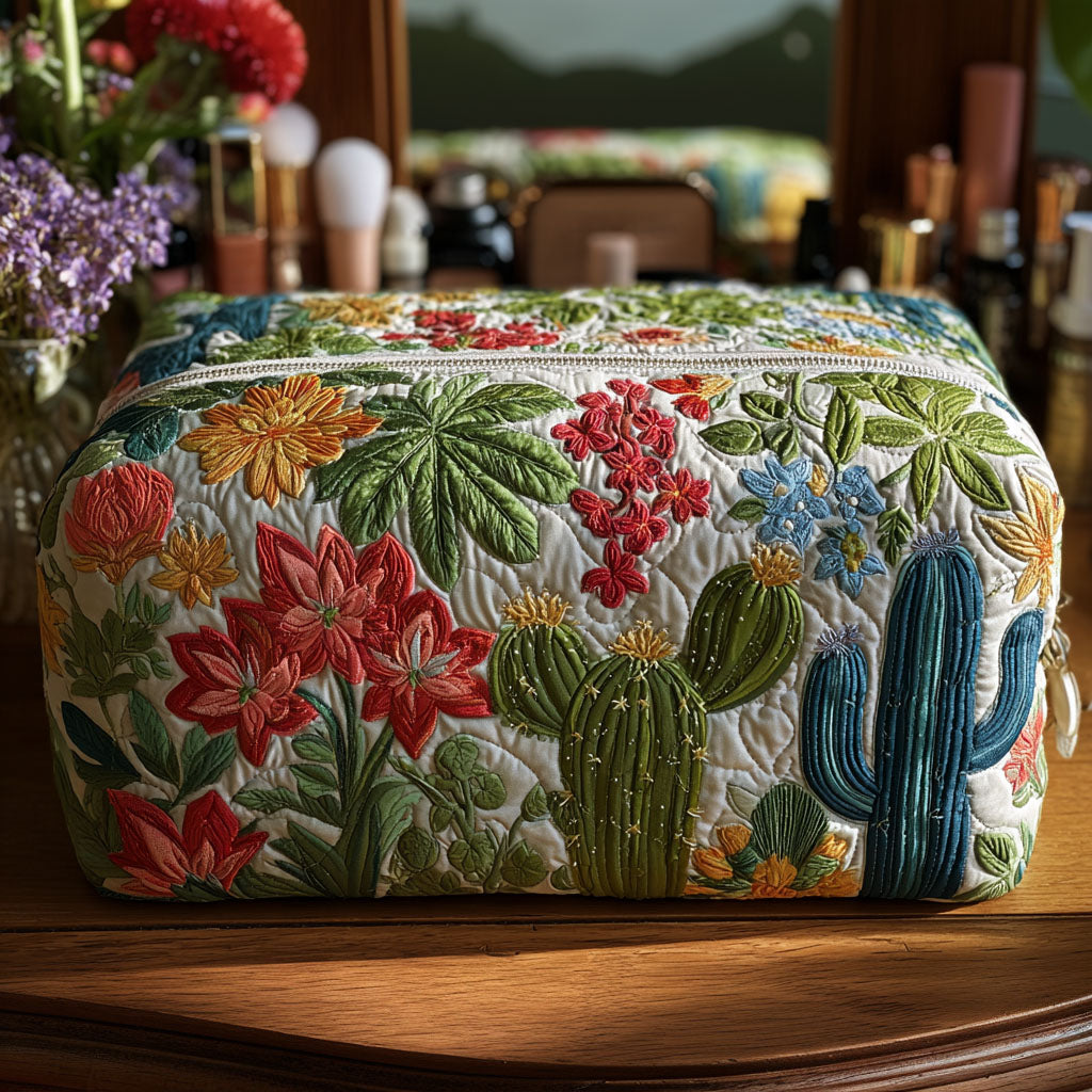Irisa | Neceser Acolchado Cactus