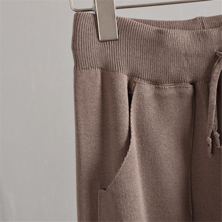 Mannu | Conjunto de Suéter y Pantalón de Malla Liviana