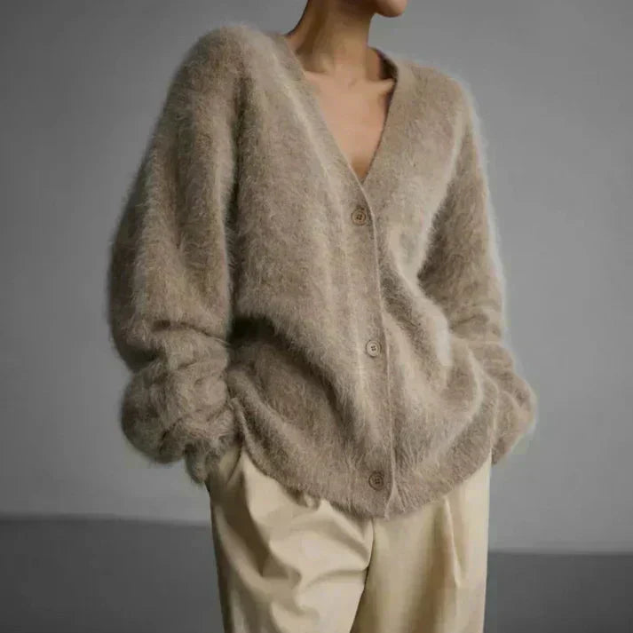 Adele | Cárdigan de Mohair Difuso