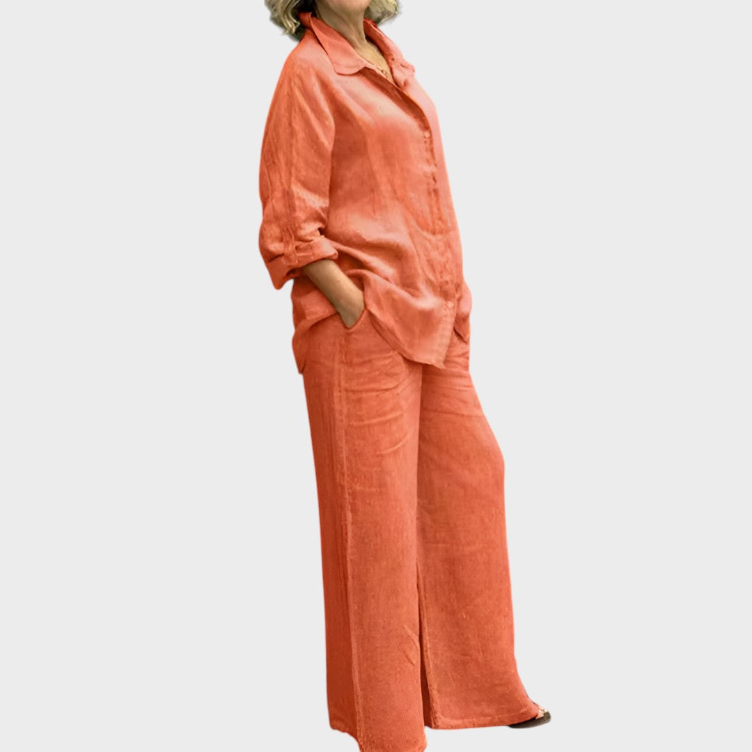 Delia | Conjunto de Camisa y Pantalón