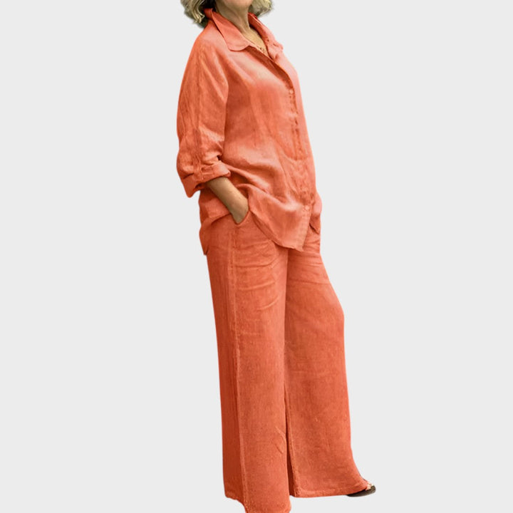 Delia | Conjunto de Camisa y Pantalón