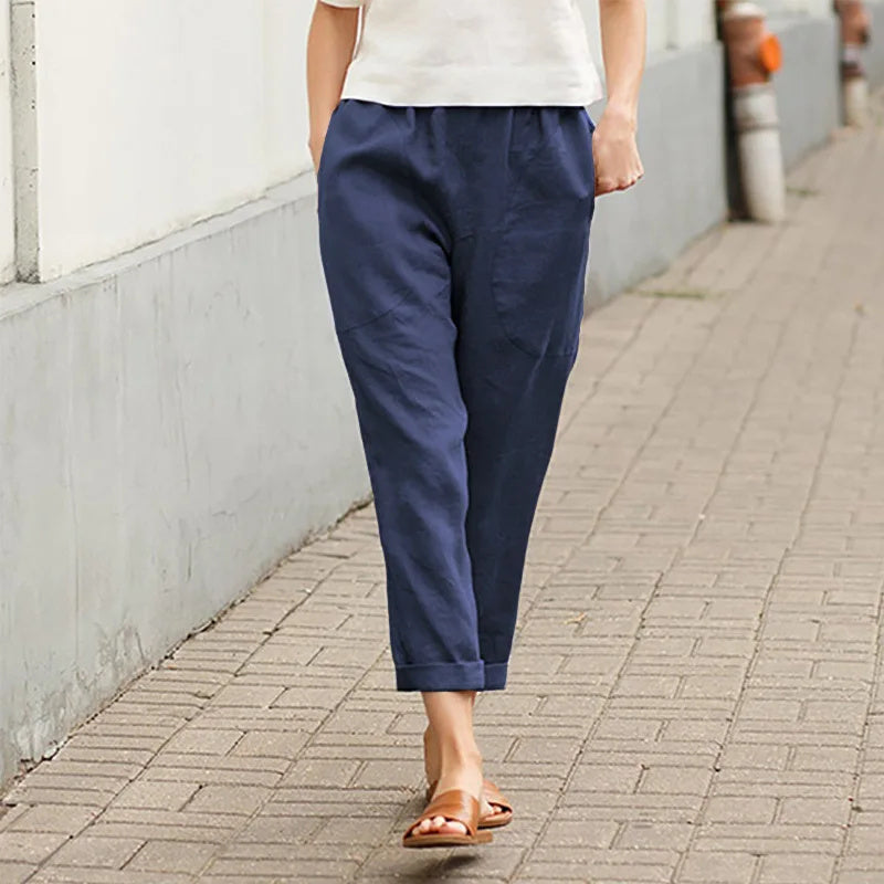 Kriza | Pantalones anchos con bolsillos