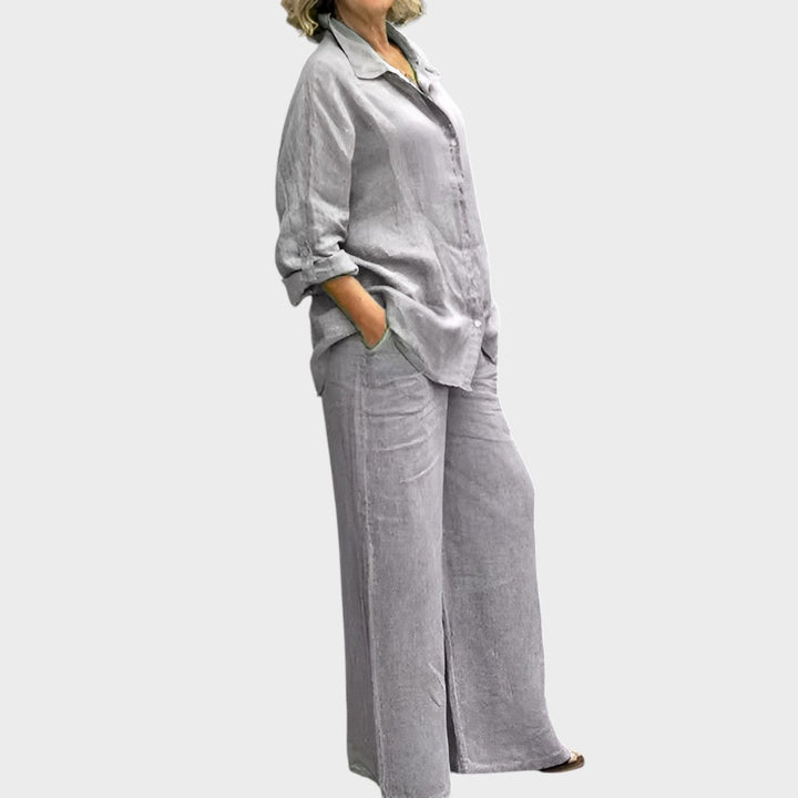 Delia | Conjunto de Camisa y Pantalón