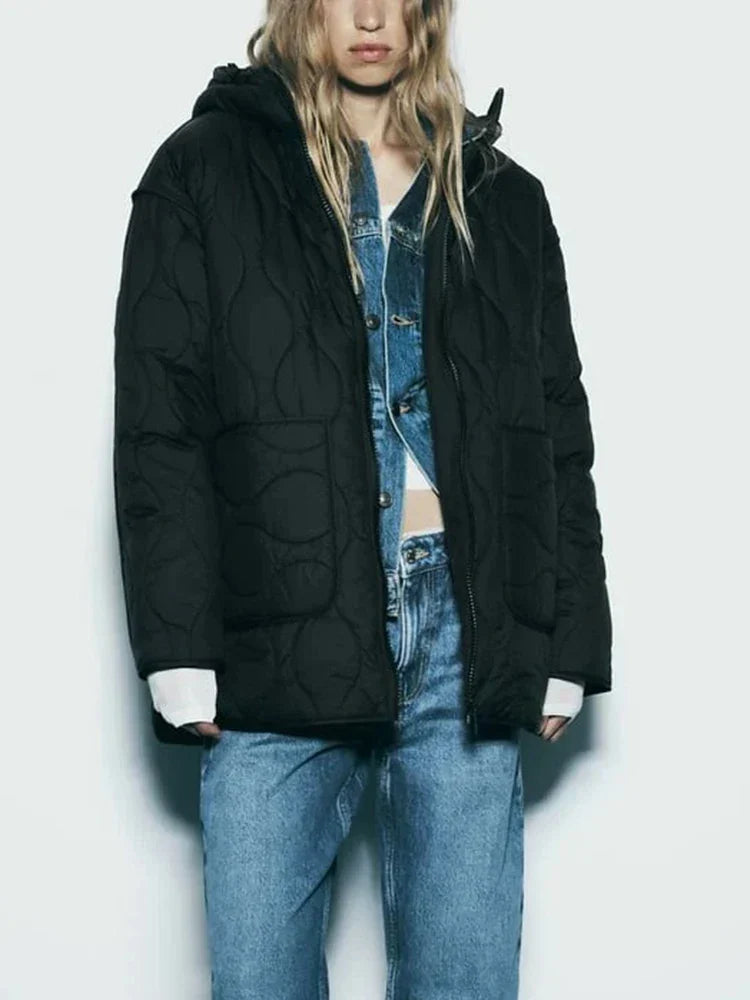 Vara | Chaqueta de Invierno de Corte Relajado
