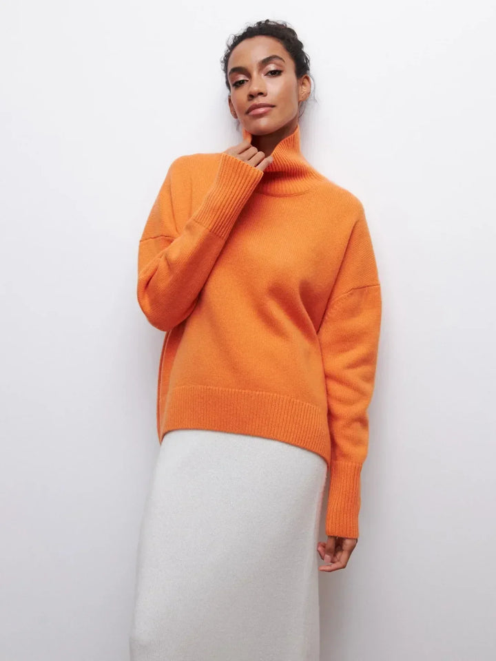 Alyssa | Suéter Elegante de Cuello Alto