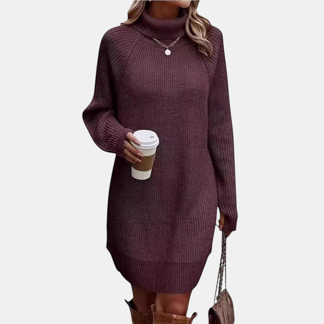Bárbara | Vestido Midi Acogedor de Invierno