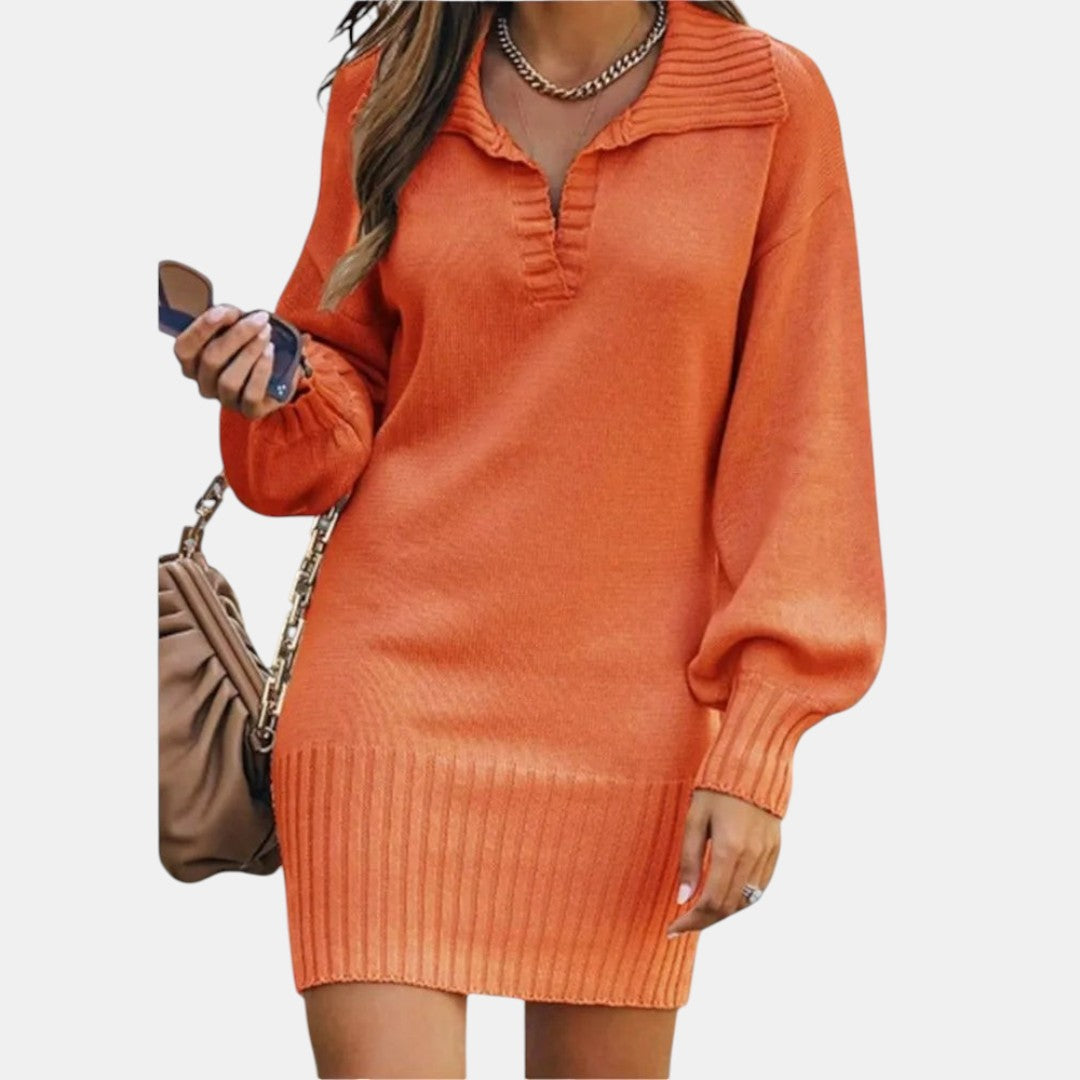 Stella | Vestido Midi Elegante de Invierno
