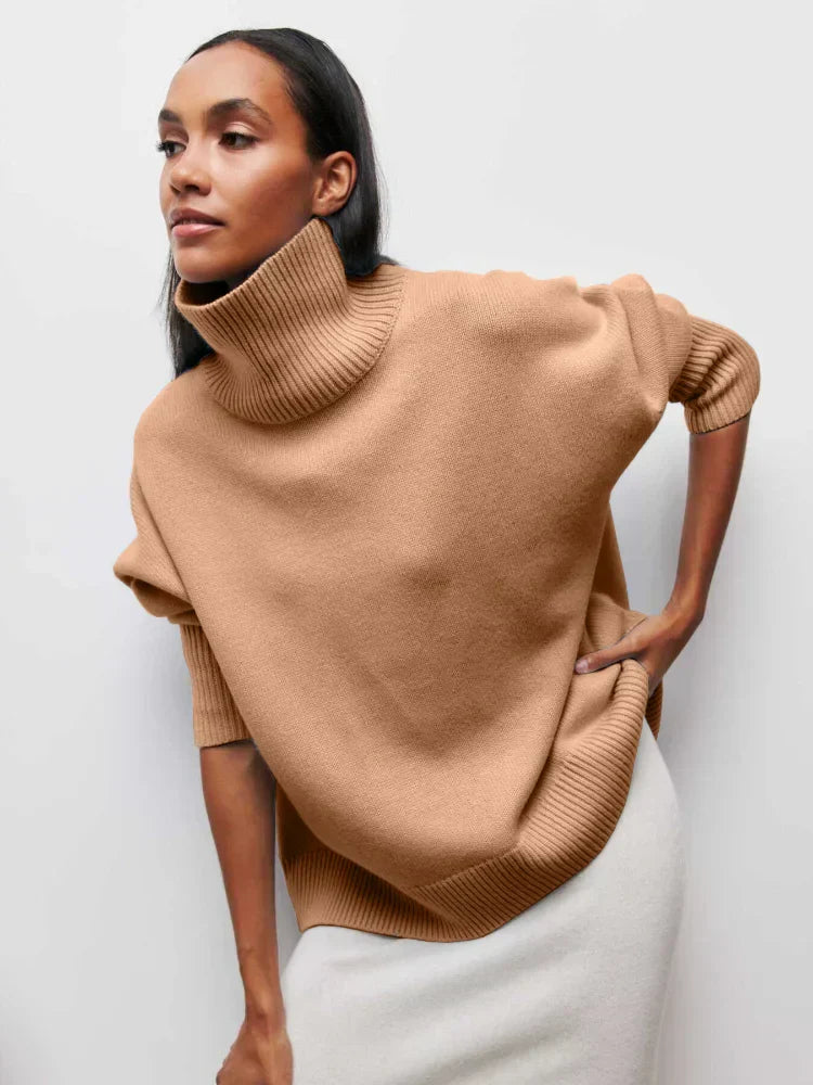 Alyssa | Suéter Elegante de Cuello Alto