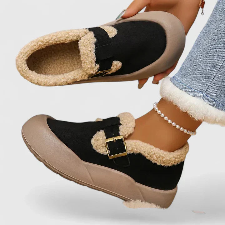 Gabriela | Botas Ortopédicas de Cuero Negro