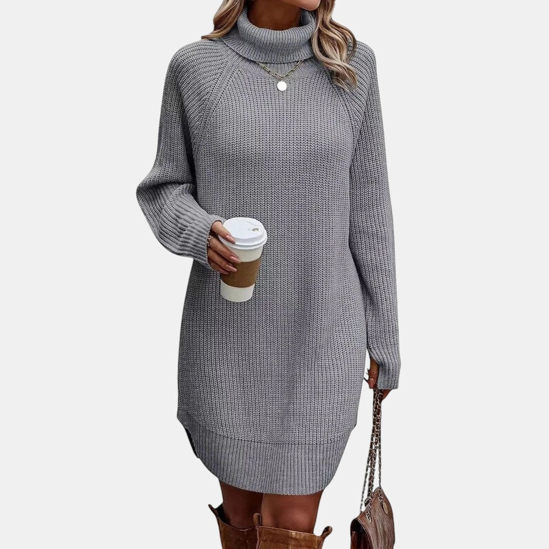 Bárbara | Vestido Midi Acogedor de Invierno
