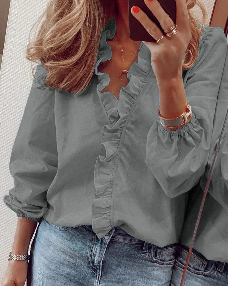 Wanda | Blusa con Volados