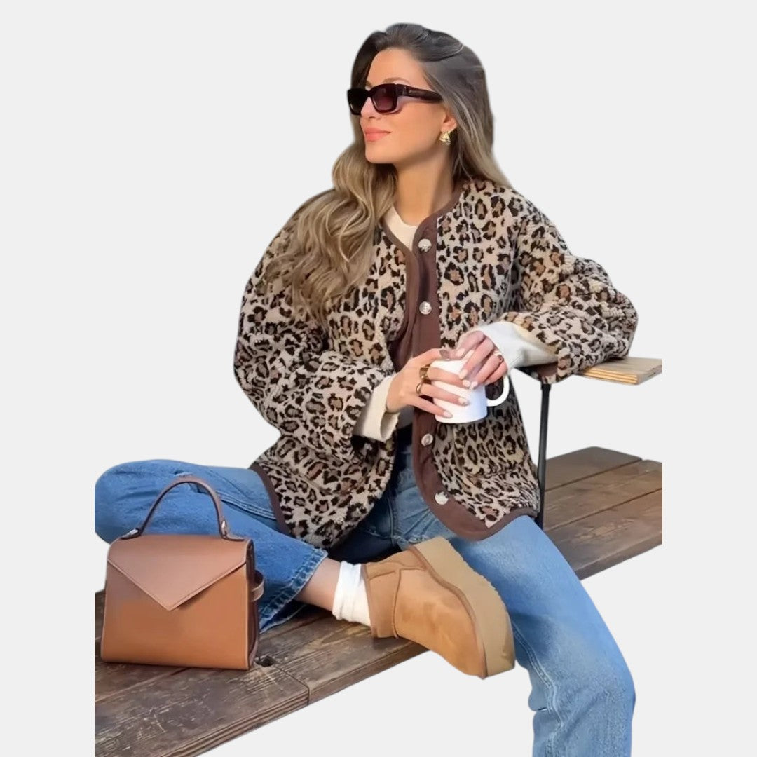 Lydia | Cárdigan Leopardo