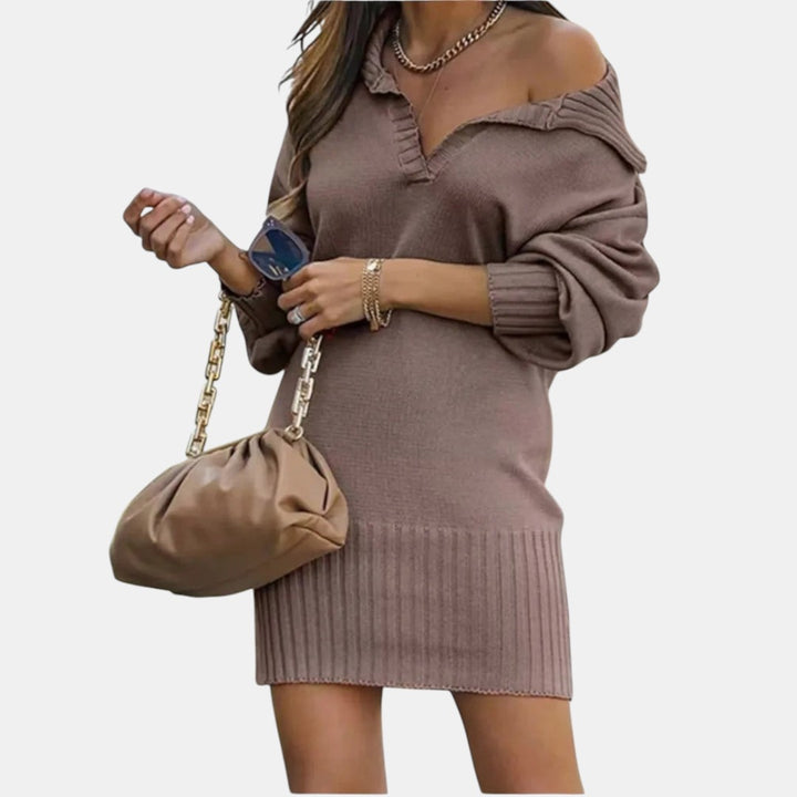 Stella | Vestido Midi Elegante de Invierno