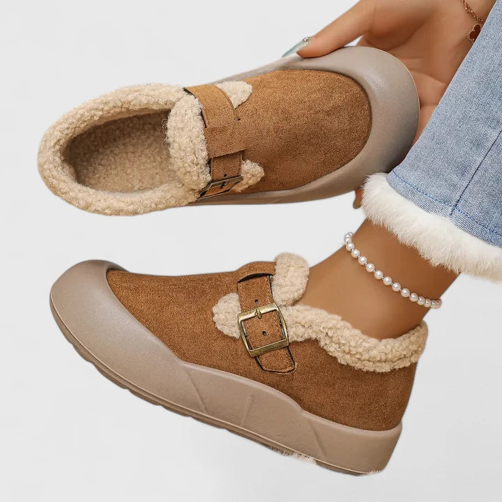 Gabriela | Botas Ortopédicas de Cuero Negro