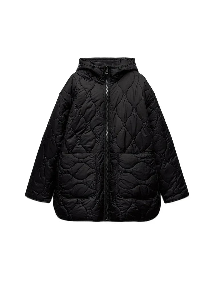 Vara | Chaqueta de Invierno de Corte Relajado