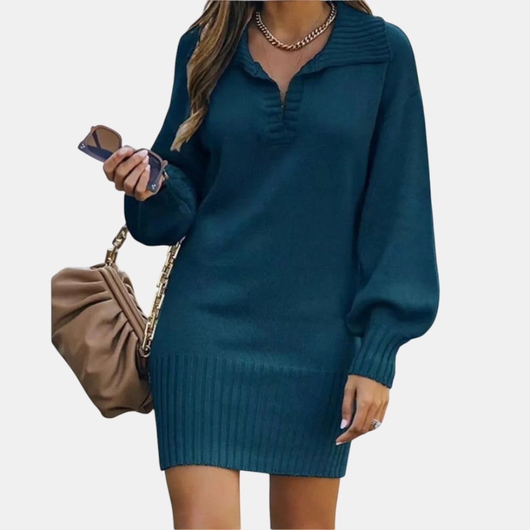 Stella | Vestido Midi Elegante de Invierno